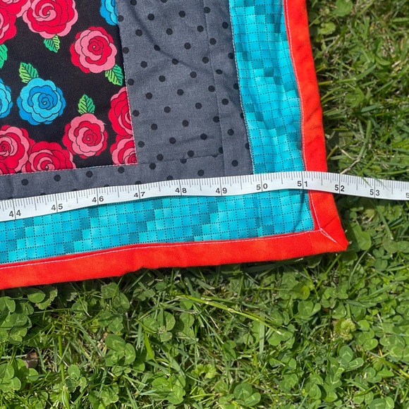 Colorful handmade Shirt Quilt - Picture 7 of 11